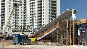 El desplome ocurrió el 15