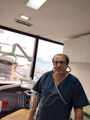 El odontólogo Carta (Foto GENTE)