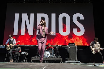 El show de Indios en Lollapalooza 2018