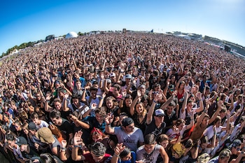 La gente colmó la primera fecha del Lollapalooza