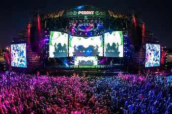 Escenario Perry’s del Lollapalooza Argentina 2018