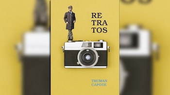 Tapa de”Retratos”, de Truman Capote