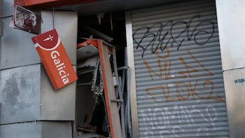 Golpe comando en un cajero