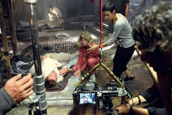 En pleno rodaje de “Matar