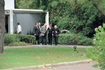 Andrea no se despegó de