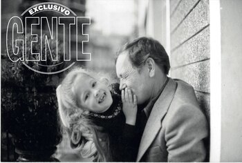 La tierna imagen de una