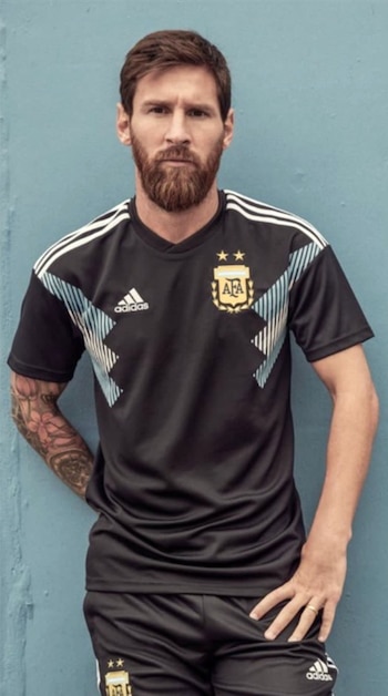 Lionel Messi presentó la camiseta