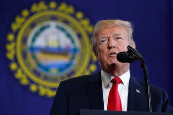 Trump calificó el allanamiento a