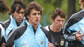 Juntos en un entrenamiento de