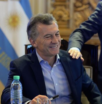 Mauricio Macri, este martes en