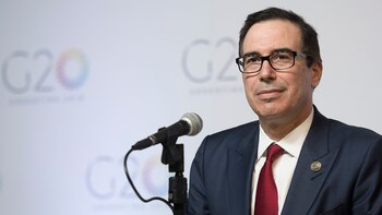 El Secretario del tesoro norteamericano,