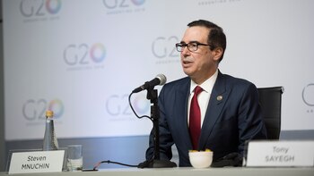 El Secretario del Tesoro norteamericano,