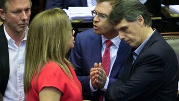 Los diputados Graciela Camaño y