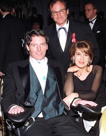 Robin Williams y Christopher Reeves