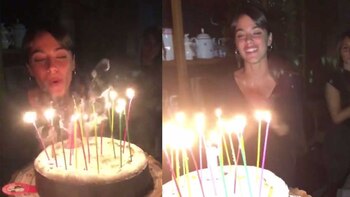 Tini Stoessel sopló 21 velitas.
