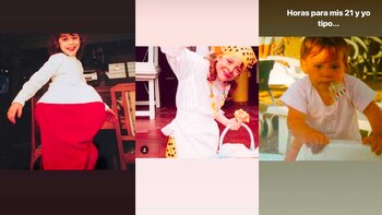 Las fotos que Tini compartió