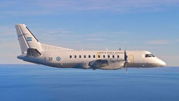 Uno de los dos aviones