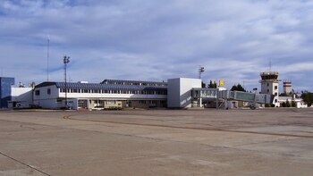 El aeropuerto de Comodoro Rivadavia,