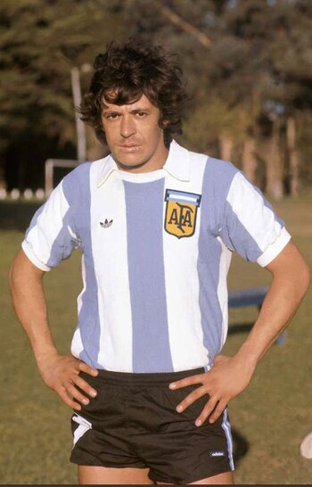 Con la Selección Arentina ganó el Mundial de 1978. (Foto: Twitter)