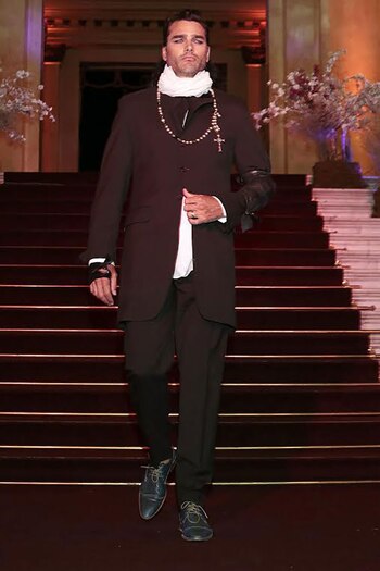 Hernán Drago lució un elegante