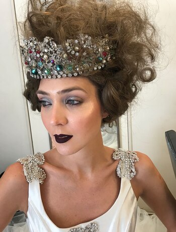 Ailen Siboldi durante la pre