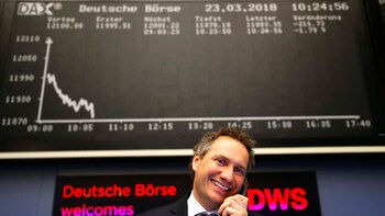 El índice DAX de Frankfurt,