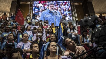 El presidente venezolano Nicolás Maduro,