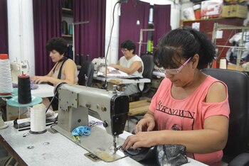 Los talleres de costura, una alternativa
