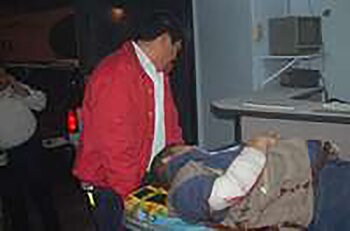 Así se llevaron al reportero