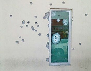 Una pared de la redacción