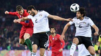 Cristiano saltó más que nadie