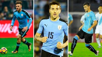 Nahitan Nandez, Matías Vecino y