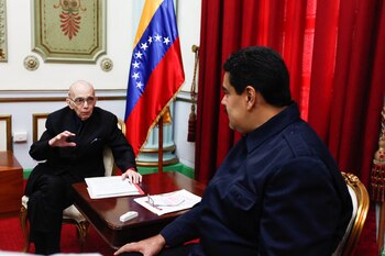 Abreu reunido con el presidente