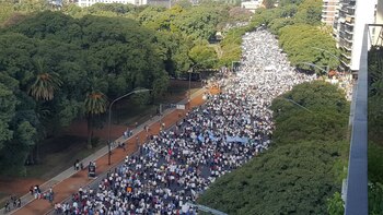 Marcha contra el aborto y