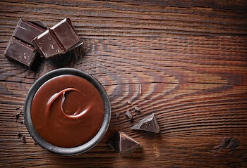 Para derretir los trozos de