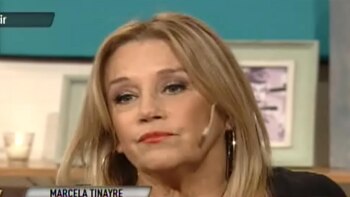 Marcela Tinayre y un emotivo