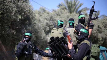 Los terroristas de Hamas extendieron