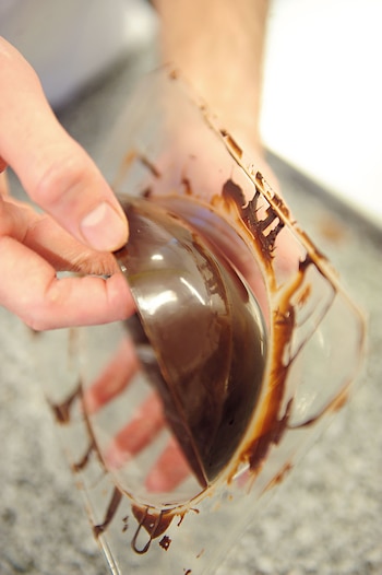 4. Llevá los moldes a