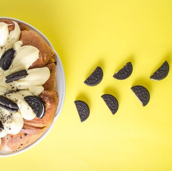 Enroscada con Oreo, una de