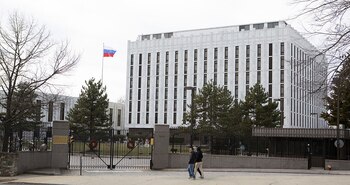 La embajada rusa en Washington