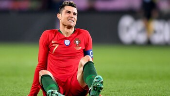 (AFP) Cristiano Ronaldo no consiguió