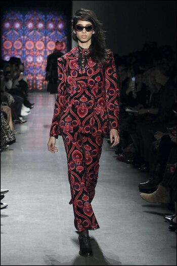 La colección tuvo una estética