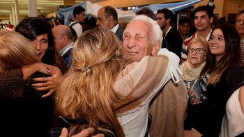 Osvaldo Massad y su esposa,