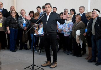 Tras la llegada, el secretario