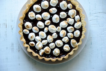 Pie de chocolate (Fotos: Ariel