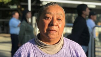 Lucía Aylan, hermana del soldado