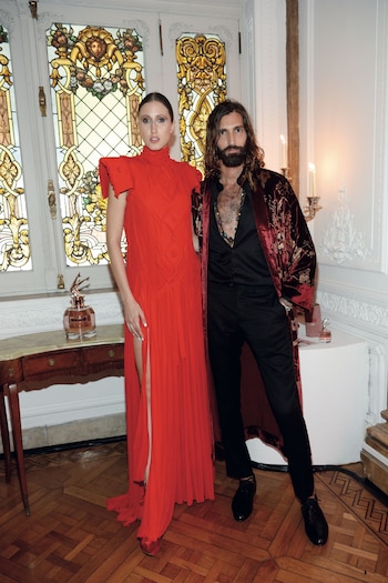 Anna Cleveland y Maxi Patane