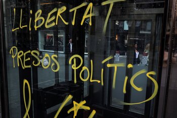 “Libertad para los presos políticos”,