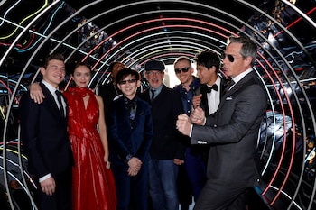 Steven Spielberg y los actores