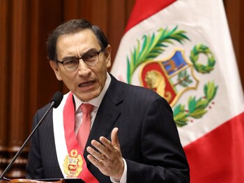 El presidente de Perú Martín